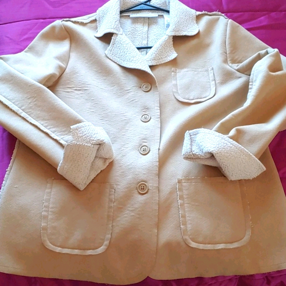 Liz Claiborne suade like blazer